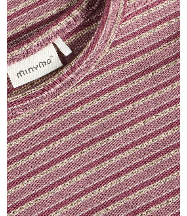 FW Minymo: Longsleeve Rib 124511 (Nostalgia Rose)