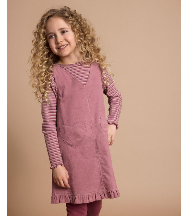 FW Minymo: Longsleeve Rib 124511 (Nostalgia Rose)