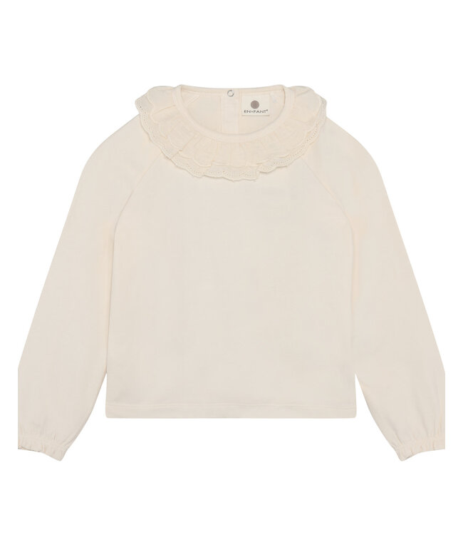 En Fant FW En Fant: Longsleeve 220641 (Pearled Ivory)