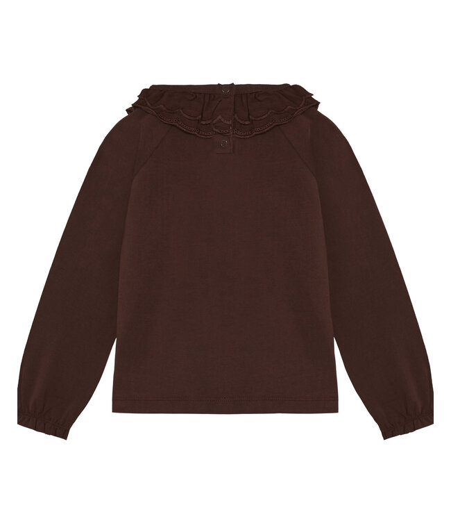 FW En Fant: Longsleeve 220641 (Deep Mahogany)