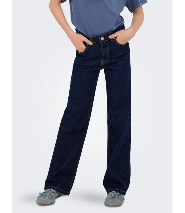 FW Kids Only: Jeans Juicy Wide Leg 15357809 (Dark Blue Denim)