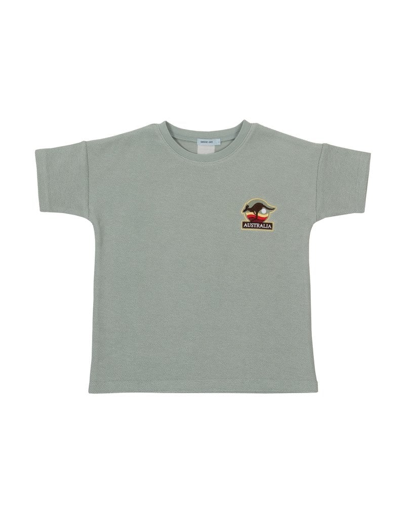 Goldie + Ace TERRY Towelling Tee Sea