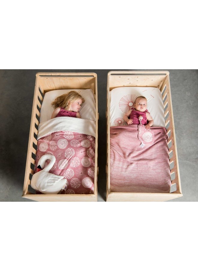 Pacifier cloth Sparkle Rose