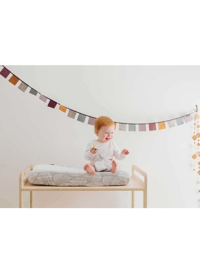 Aankleedkussenhoes Beleaf Warm Grey