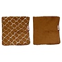 Swaddle (hydrofiele doek) 80x80 cm 2-PACK Once upon a dream Hazel brown