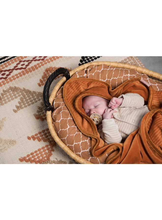 Swaddle (hydrofiele doek) 80x80 cm 2-PACK Once upon a dream Hazel brown