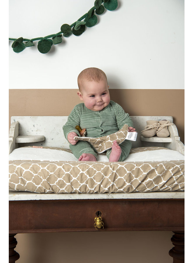 Changing pad cover Once upon a dream Sand