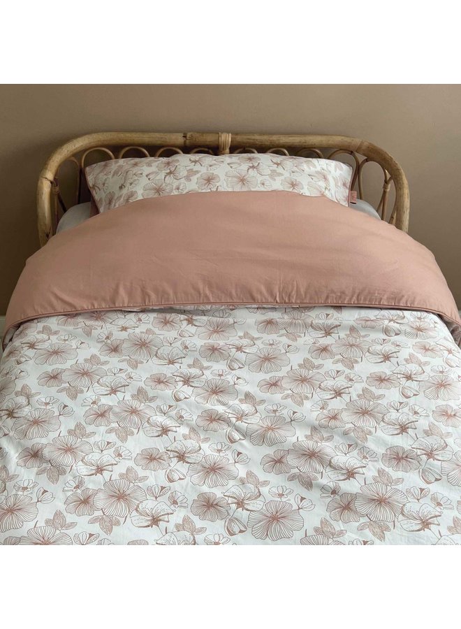 Tuck-Inn® duvet cover 140x200cm (single bed) Flower Powder