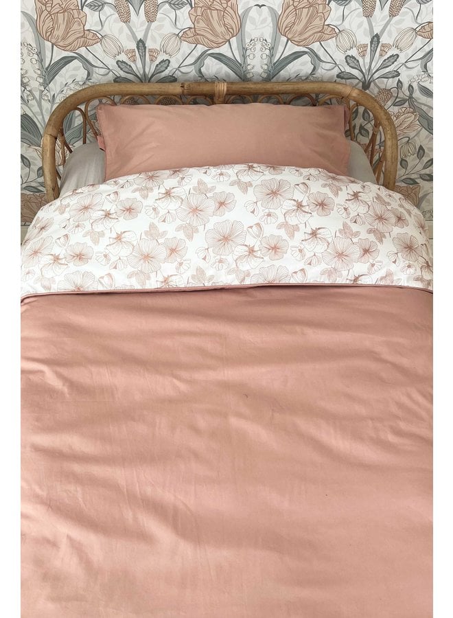 Tuck-Inn® duvet cover 100x135cm (baby) Flower Powder