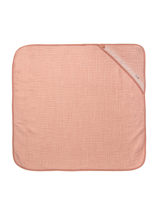 Kapuzentuch Pure Cotton Pink