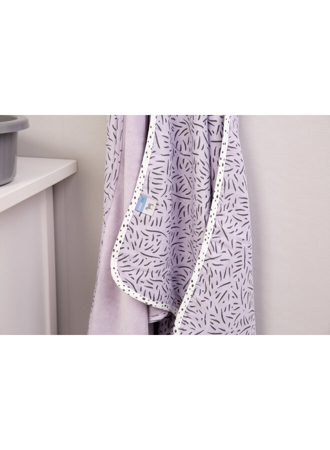 Hydrophilic bath towel Fabulous Zebra Witlof for kids