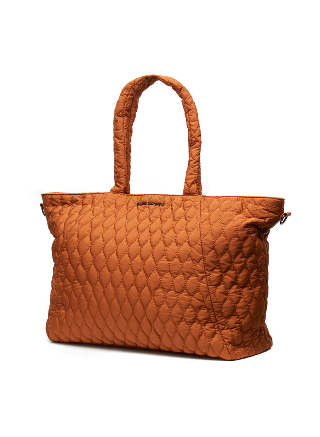 Santos Quilted wickeltasche copper