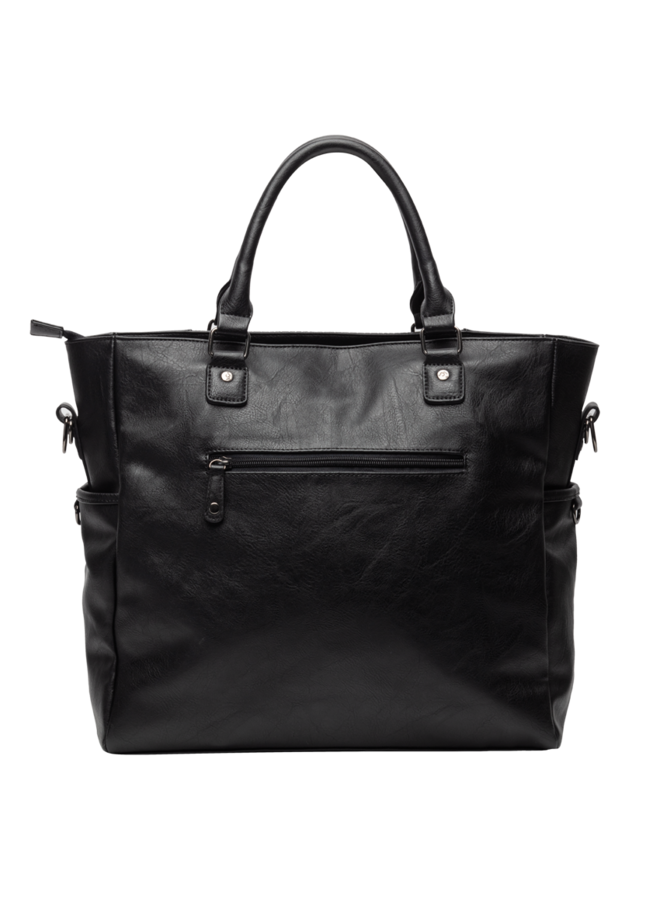 Oslo Snake diaper bag black