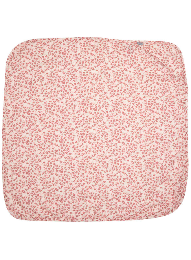 Hydrofiel doek 70*70cm 3 stuks Leopard Pink