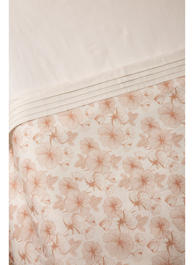Tuck-Inn bassinet sheet 40x80cm Flower Powder