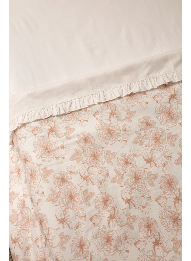 Tuck-Inn bassinet sheet 40x80cm Flower Powder