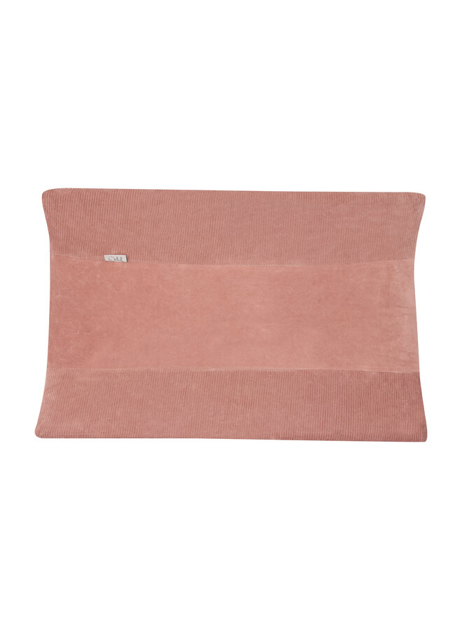 Changing pad cover 70*50cm Dusty Pink velvet rib