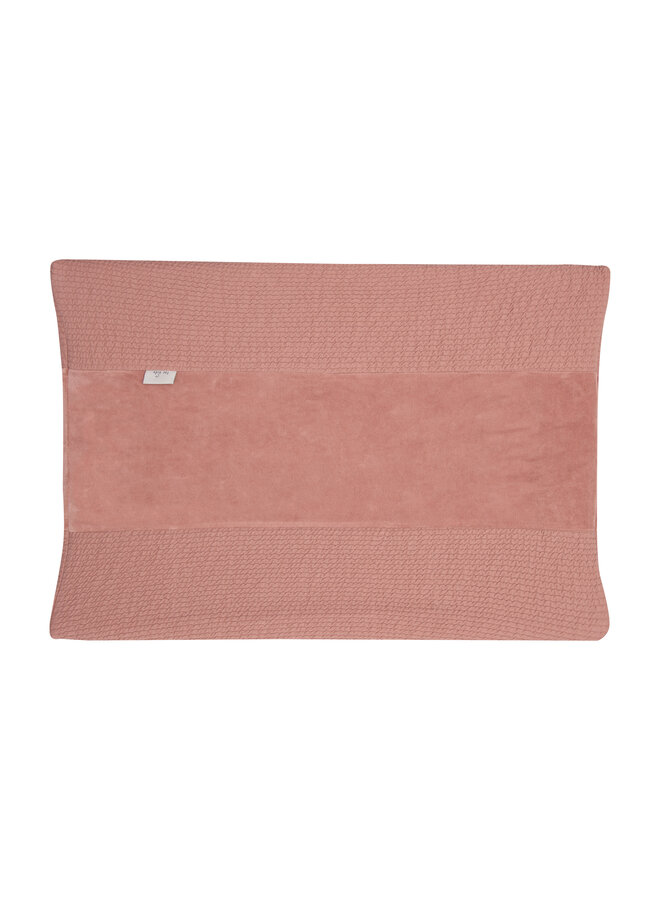 Changing pad cover 70*50cm  Dusty Pink waves