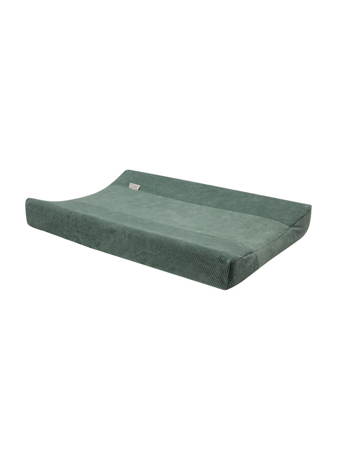 Witlof for kids Changing pad cover 70*50cm Green velvet rib