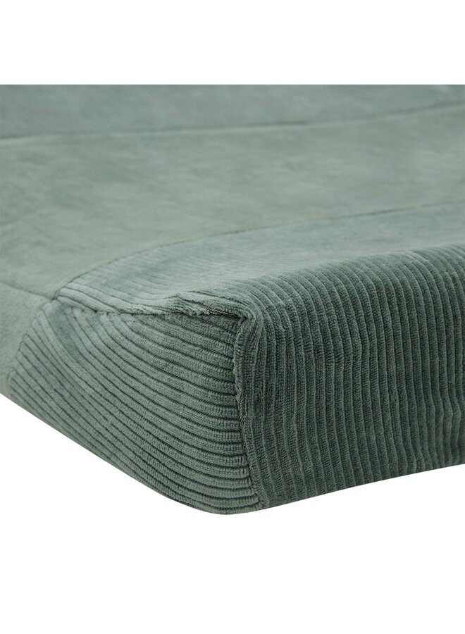 Changing pad cover 70*50cm Green velvet rib