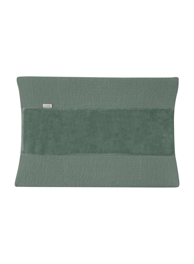 Changing pad cover 70*50cm Forest Green waves