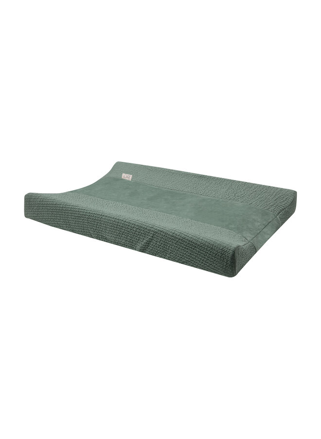 Changing pad cover 70*50cm Forest Green waves