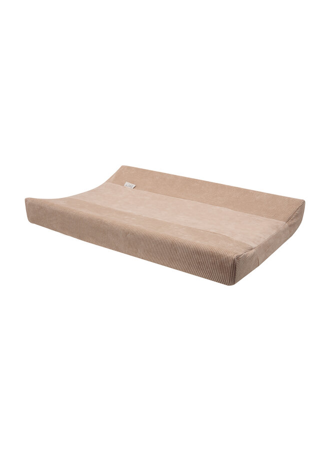 Changing pad cover 70*50cm Urban taupe velvet rib