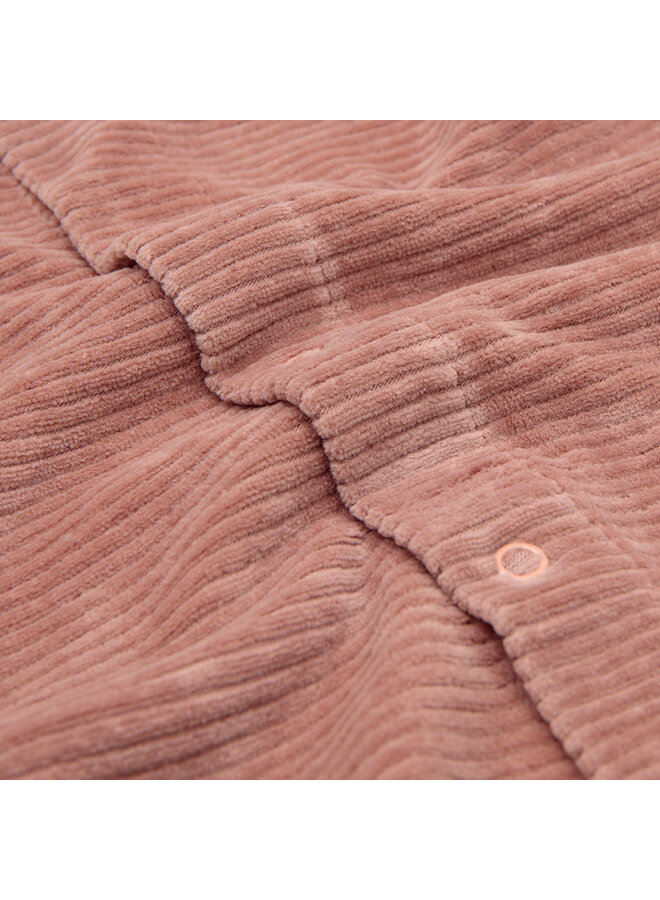 Boxanzug 50/56 Dusty pink velvet rib