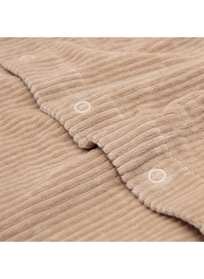 Boxanzug 50/56 Urban taupe velvet rib