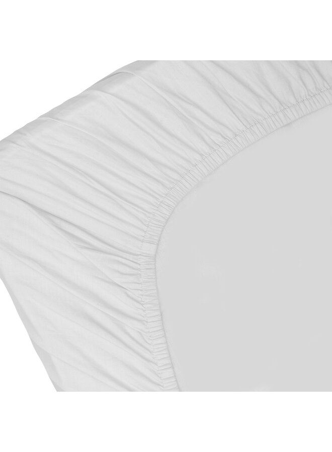 Fitted sheet 40 x 80cm White