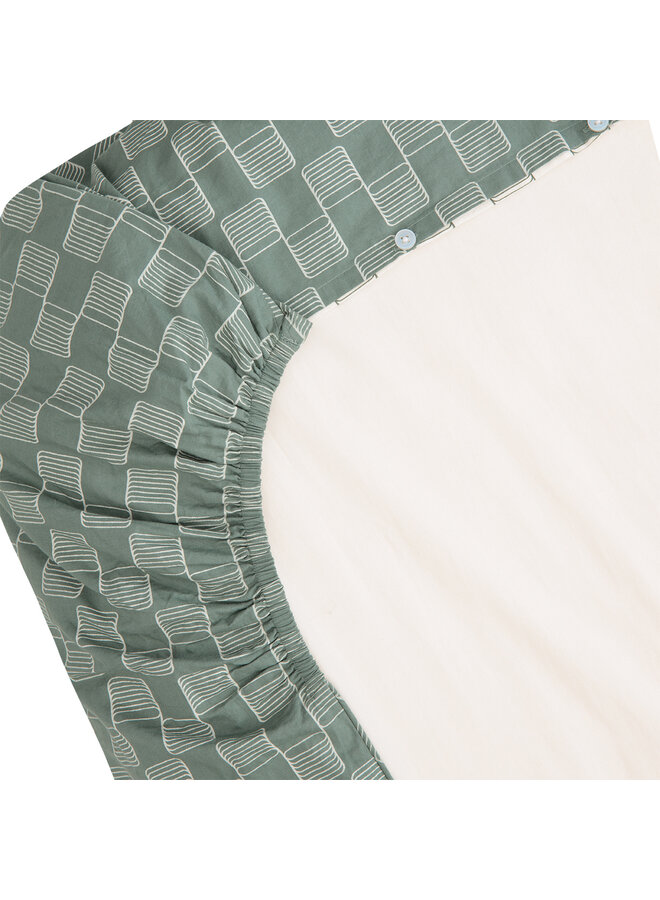 Tuck-inn duvet cover 100 x 135cm Sticky stripes