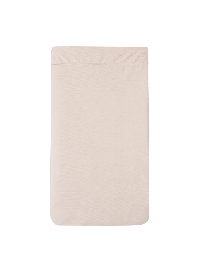 Tuck-inn blanket 40 x 80cm Soft sand velvet rib