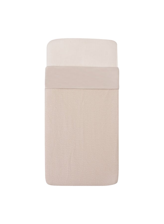 Tuck-inn blanket 40 x 80cm Soft sand waves