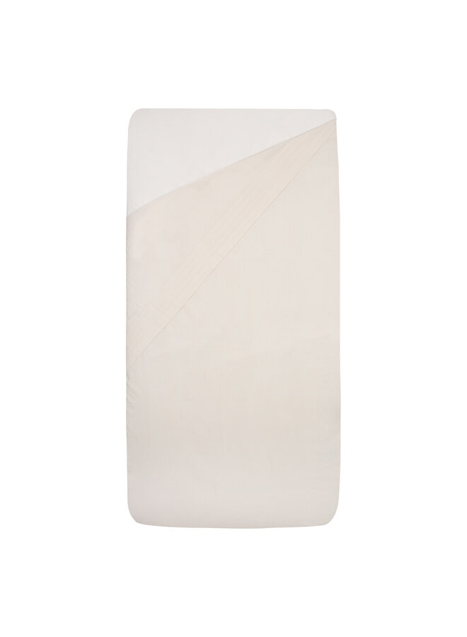 Tuck-Inn wieglaken plooien 40 x 80cm Offwhite