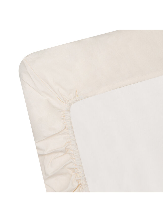 Tuck-Inn ledikantlaken plooien 60 x 120cm Offwhite