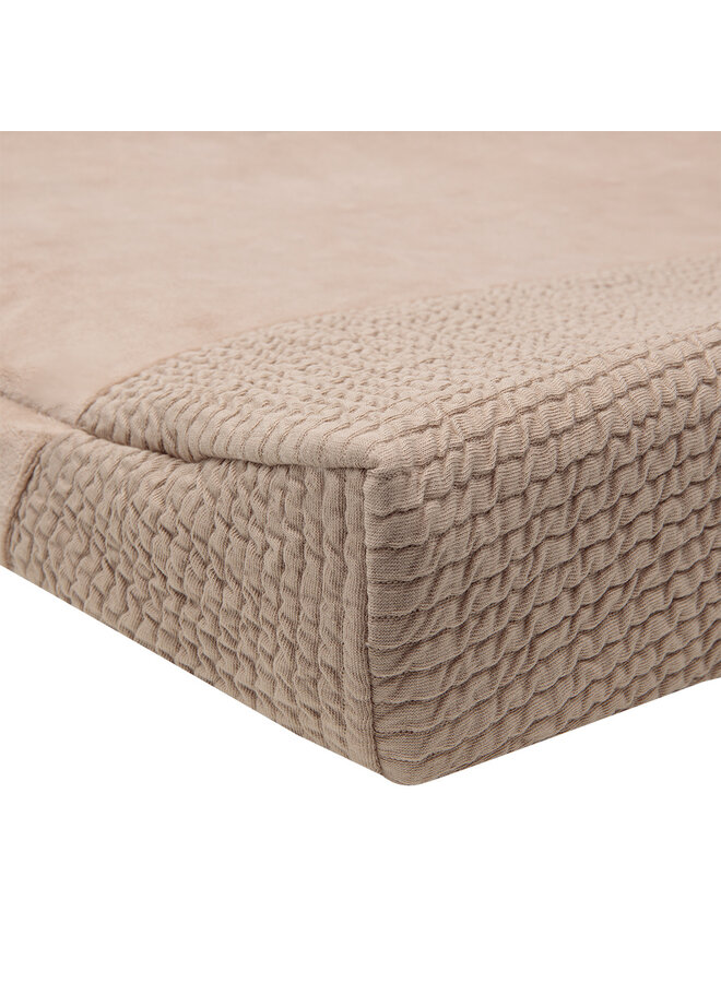 Changing pad cover 70*50cm Urban taupe waves