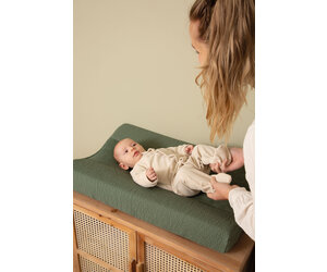 Forest green hot sale changing pad cover