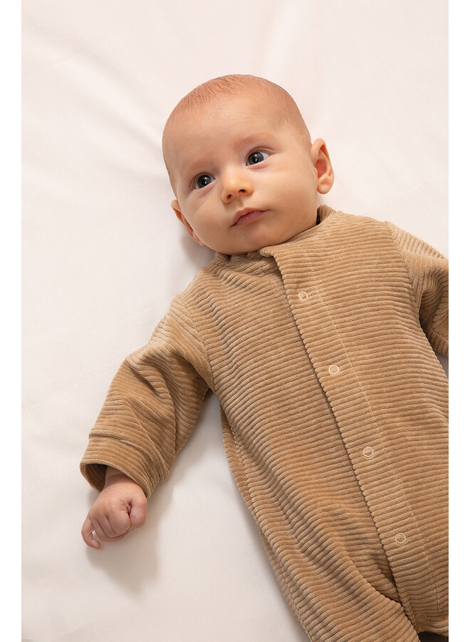 Boxanzug 50/56 Urban taupe velvet rib