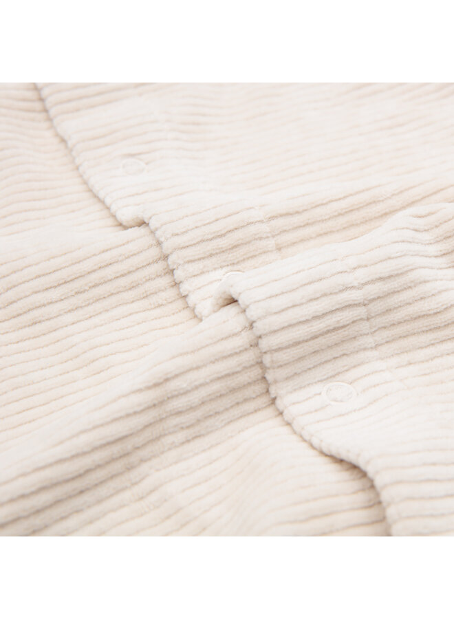 Boxanzug 50/56 Soft sand velvet rib