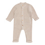 onesie 62/68 Soft sand knitted
