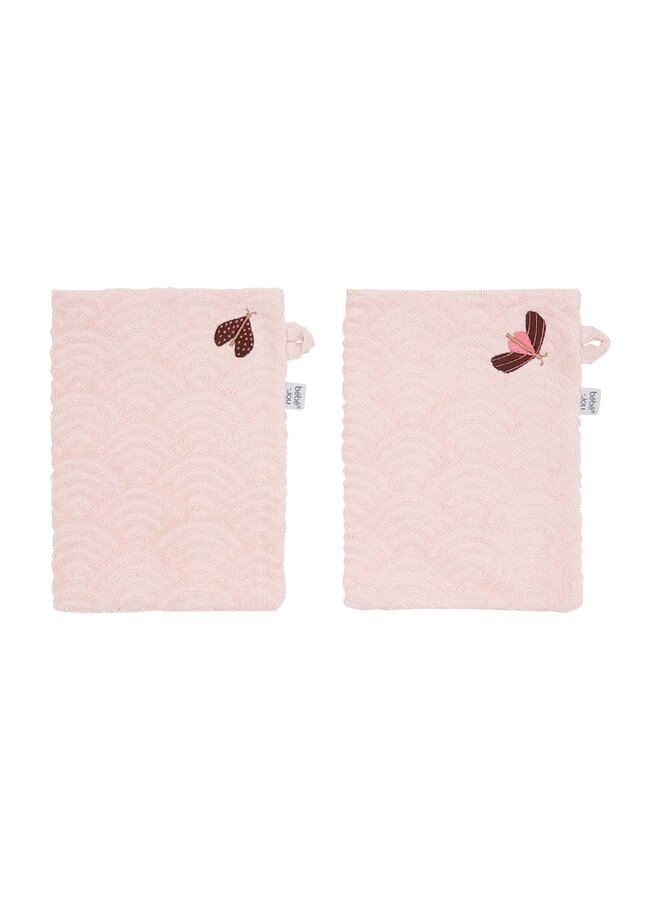 Wash mitt 2 pcs. Sweet Butterfly