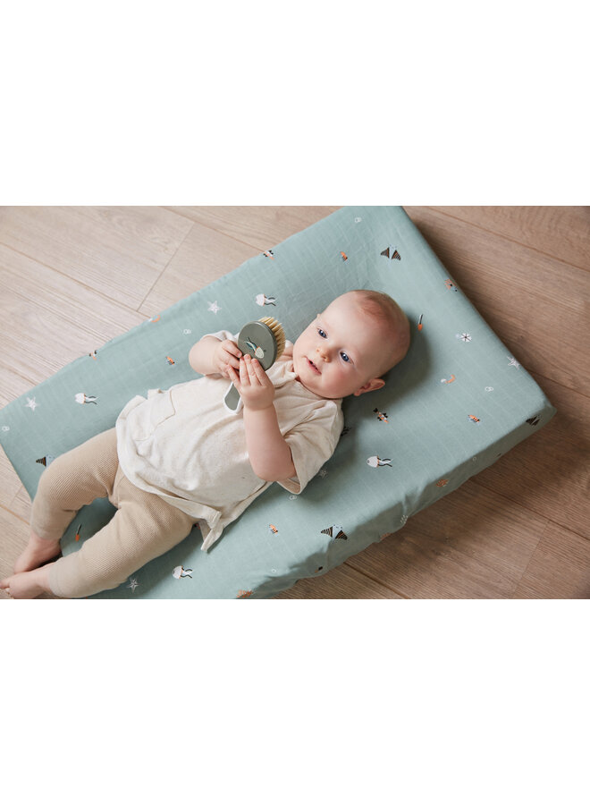 Changing pad cover muslin Ocean Vibes