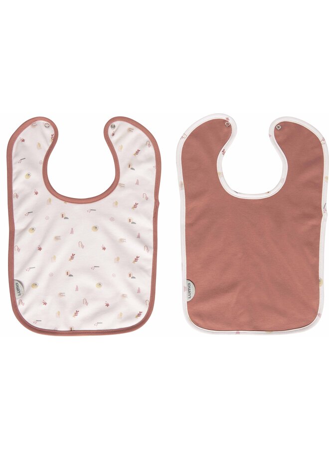 Bib 2 pcs. LUMA Sunset Shapes