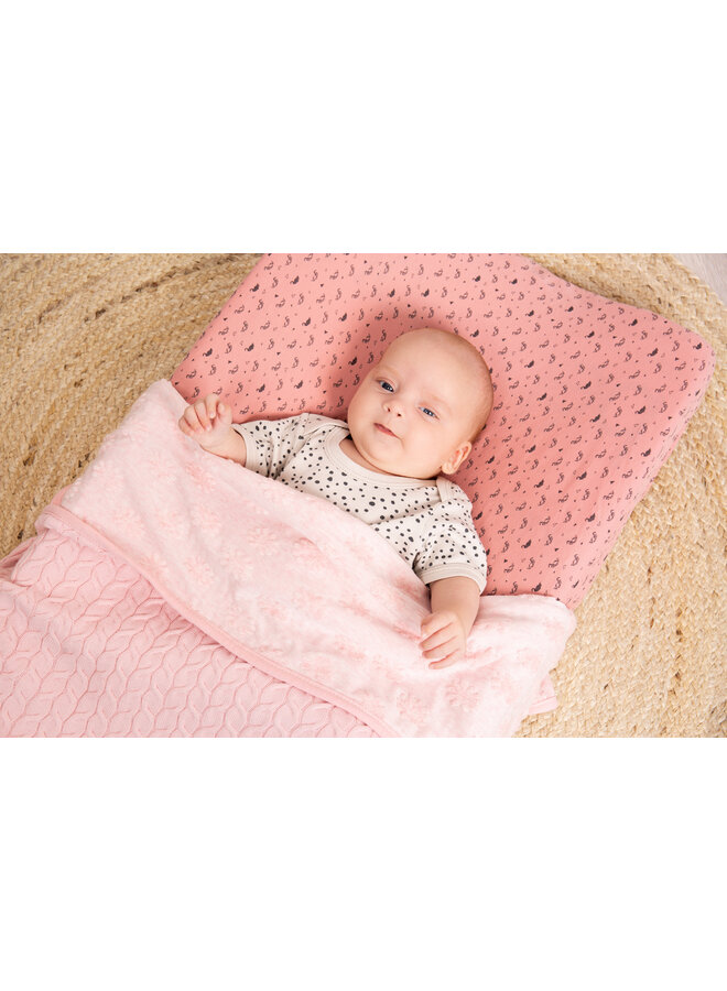 Changing pad cover jersey Fabulous Swan