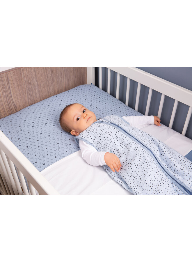 Fitted cot bed sheet 60x120 cm Hero