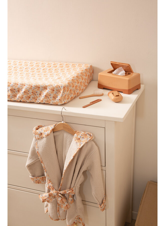 Bathrobe LUMA Flowerfever Nude