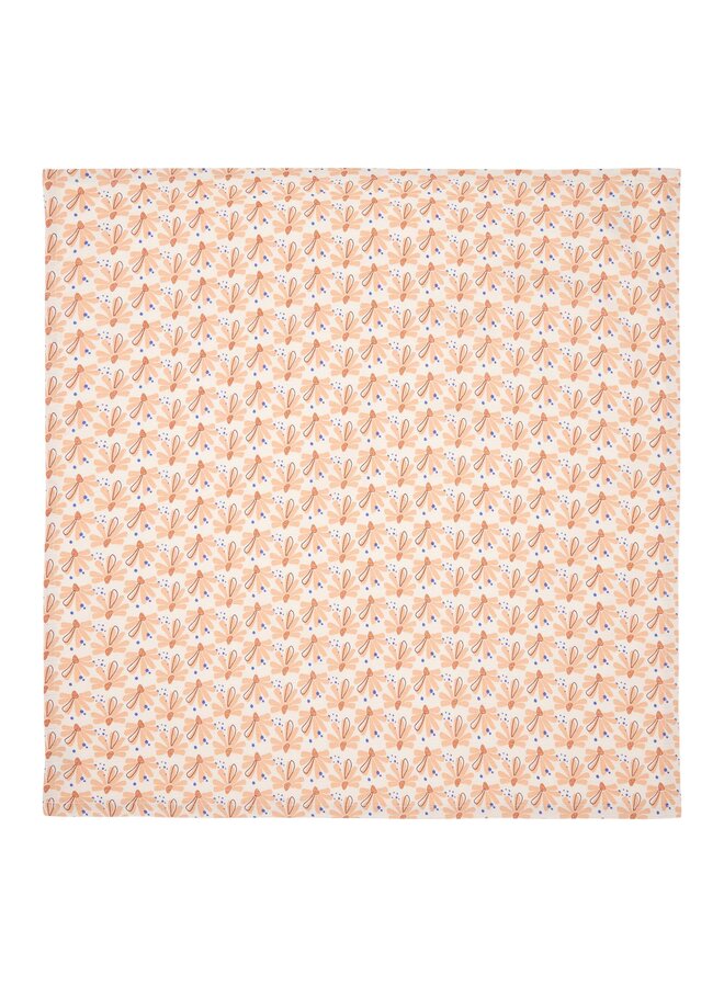 Muslin towel 3 pcs. 70*70 cm LUMA Flowerfever Nude