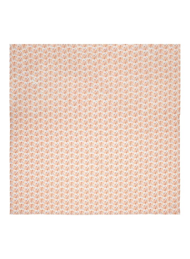 Muslin towel 110*110 cm LUMA Flowerfever Nude