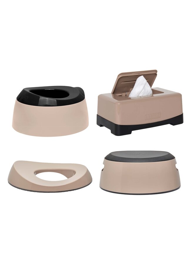 Toilet seat LUMA Desert Taupe