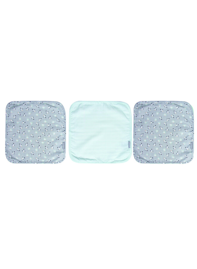 Muslin face cloth 3 pcs. Lou-Lou